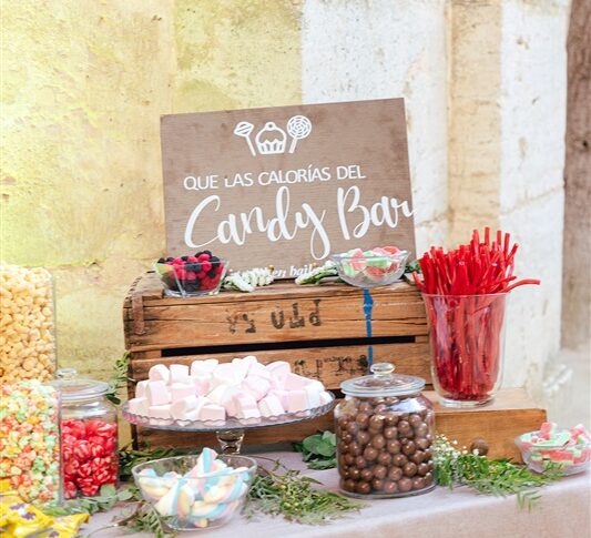 Candy bar para bodas: el momento más dulce del ‘día B’