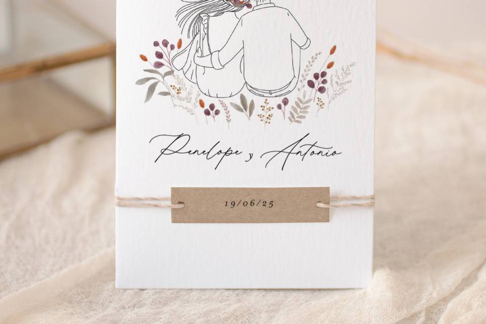 Tendencias en invitaciones de boda