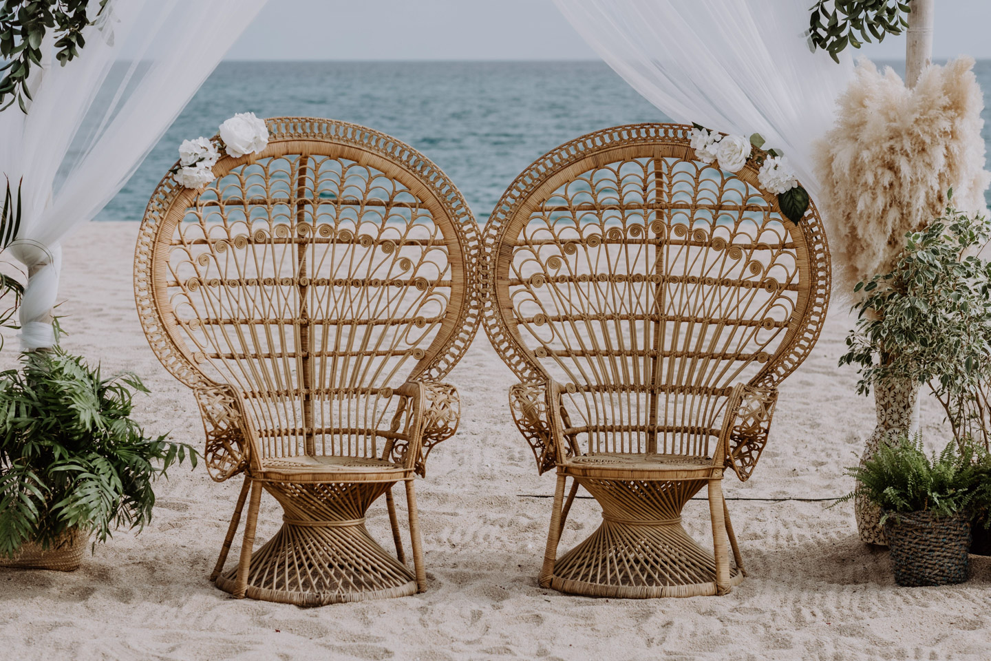 Decoración de bodas al aire libre