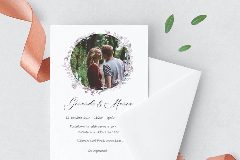 Tendencias en invitaciones de boda