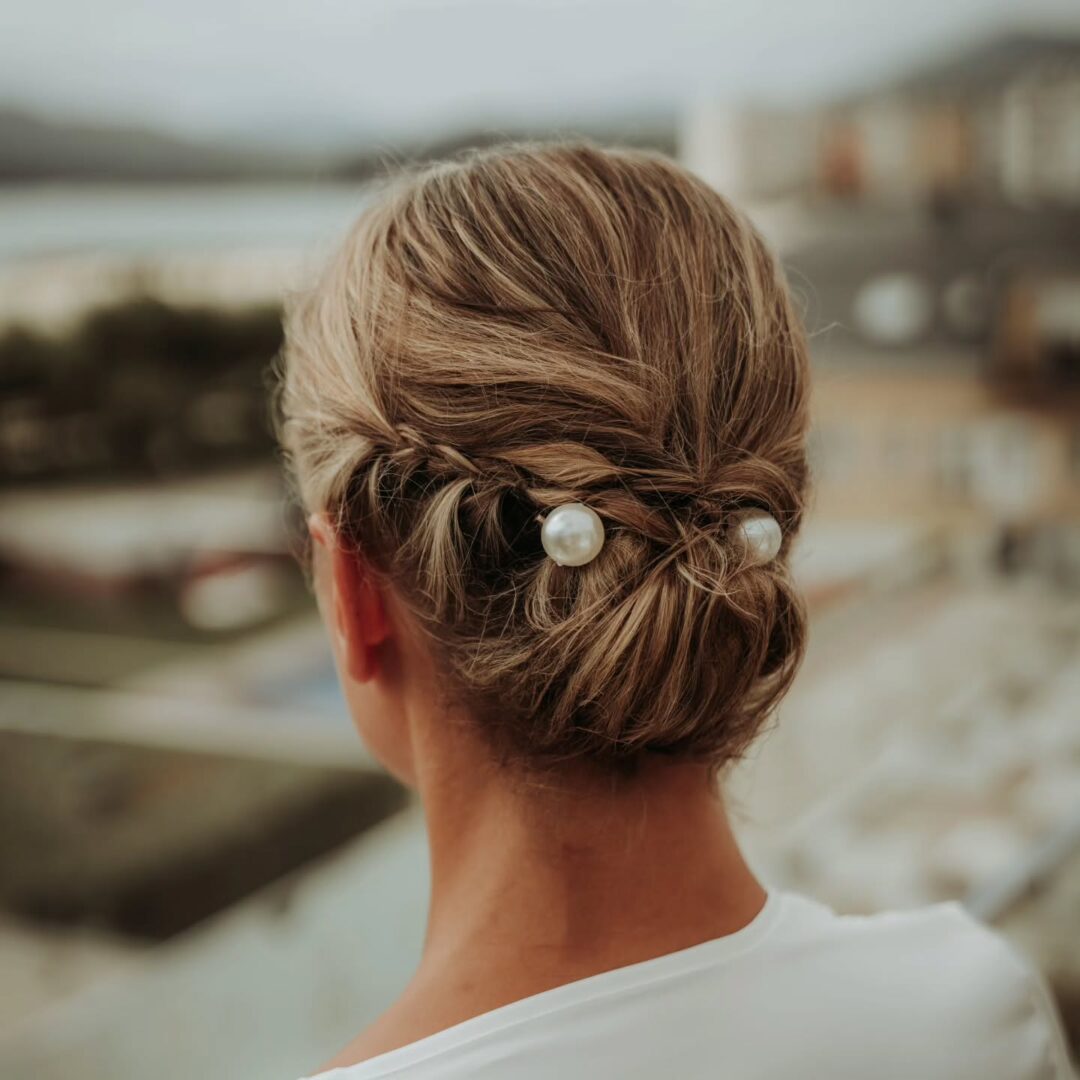 Peinados de novia con pelo corto