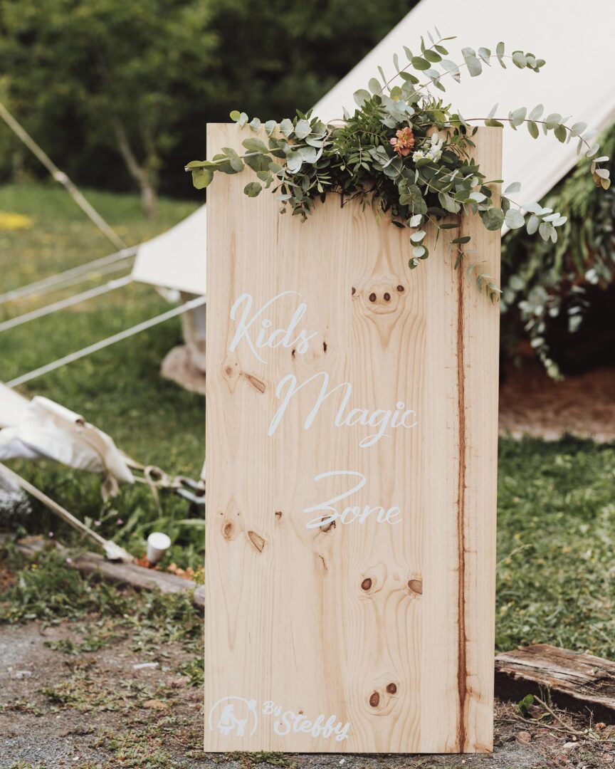 Decoración de boda rústica