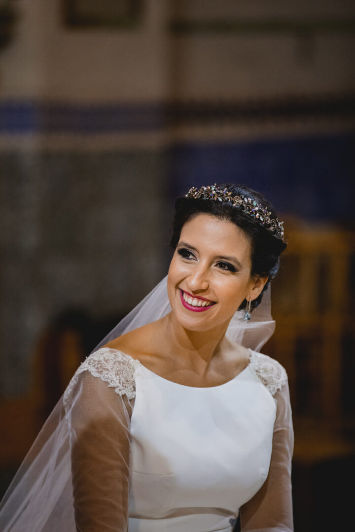 Maquillaje de novia de noche