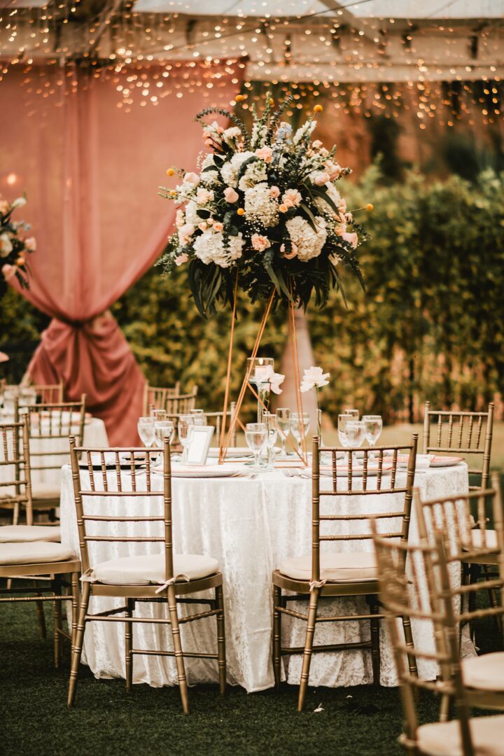 Centros de mesa para bodas