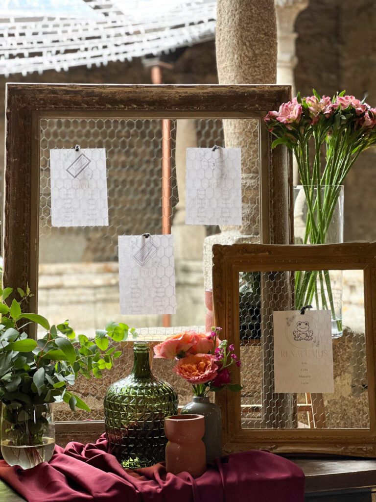 Decoración de bodas al aire libre