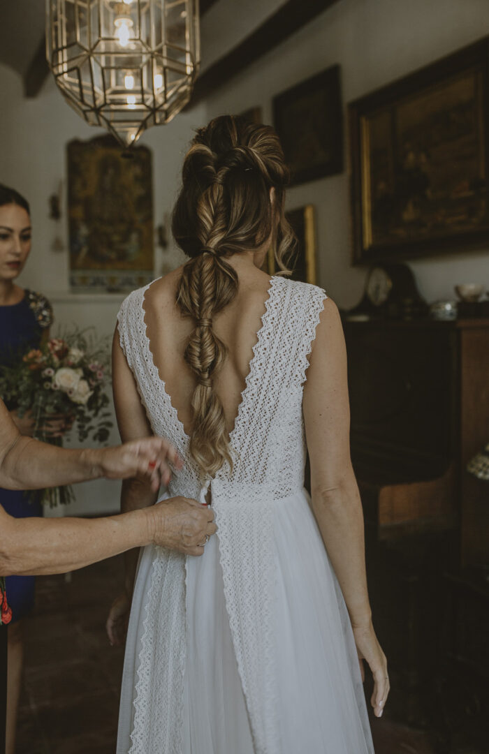 Peinados para novias con el pelo largo