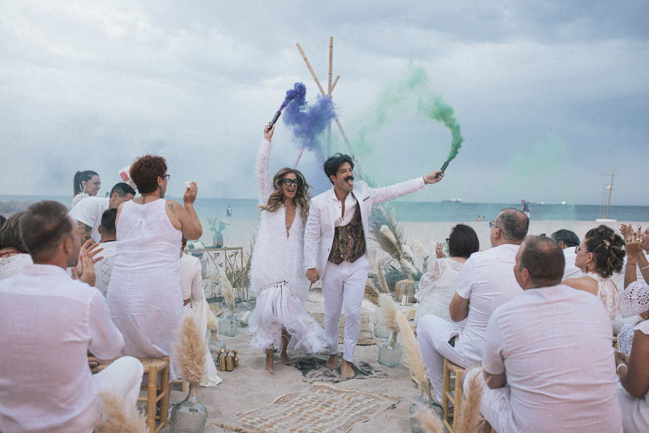 Decoración de bodas en la playa