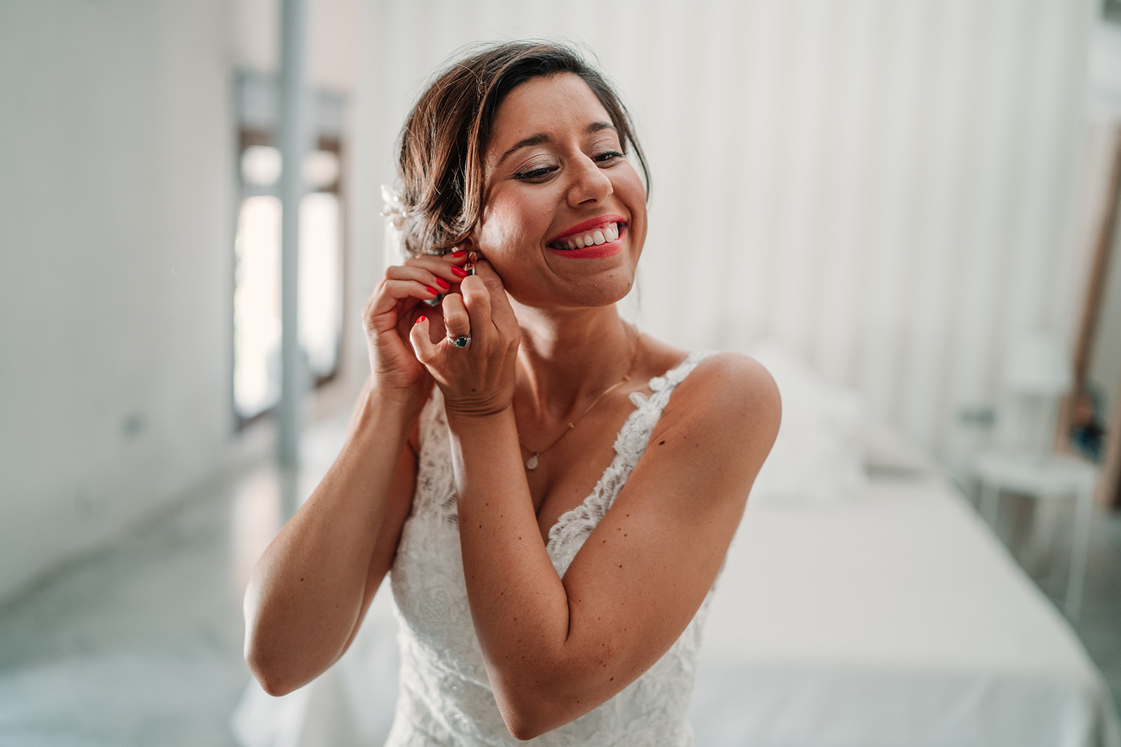 Maquillaje de novia de día