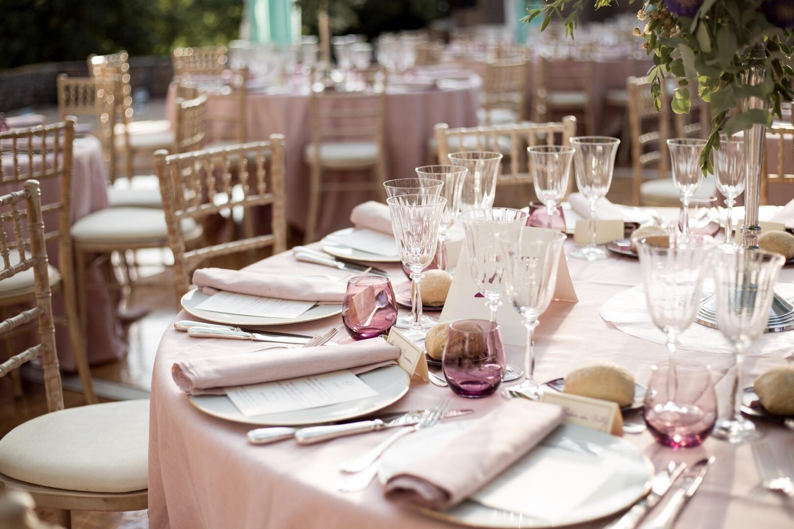 Mesas redondas boda