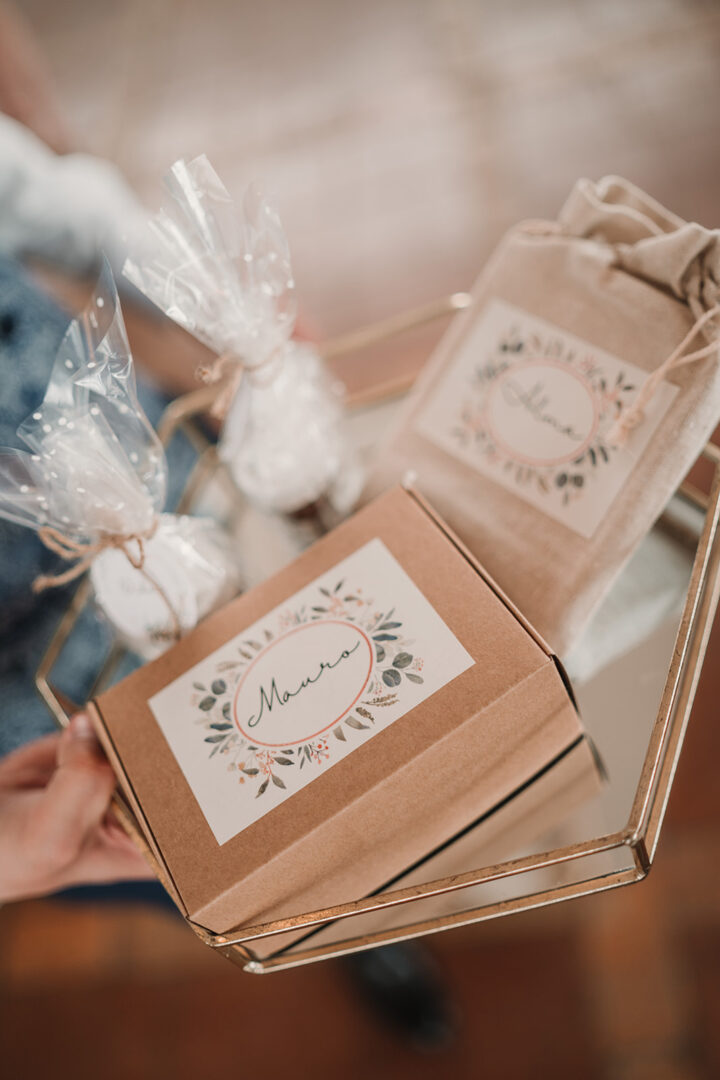 Detalles de boda para invitados