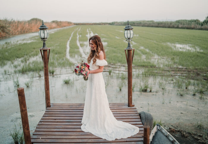 Peinados para novias con el pelo largo: opciones para destacar