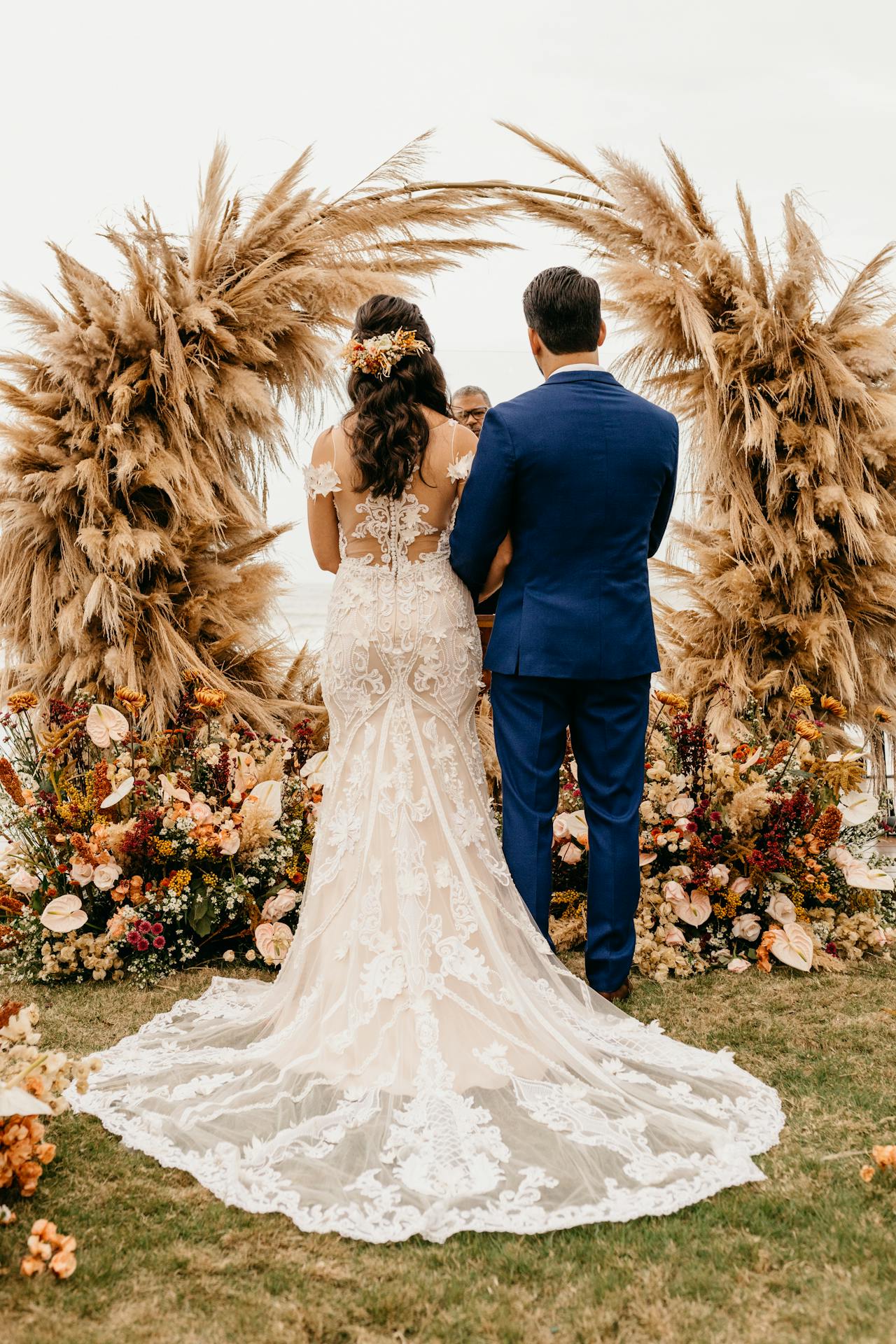 Peinado de novia con ondas