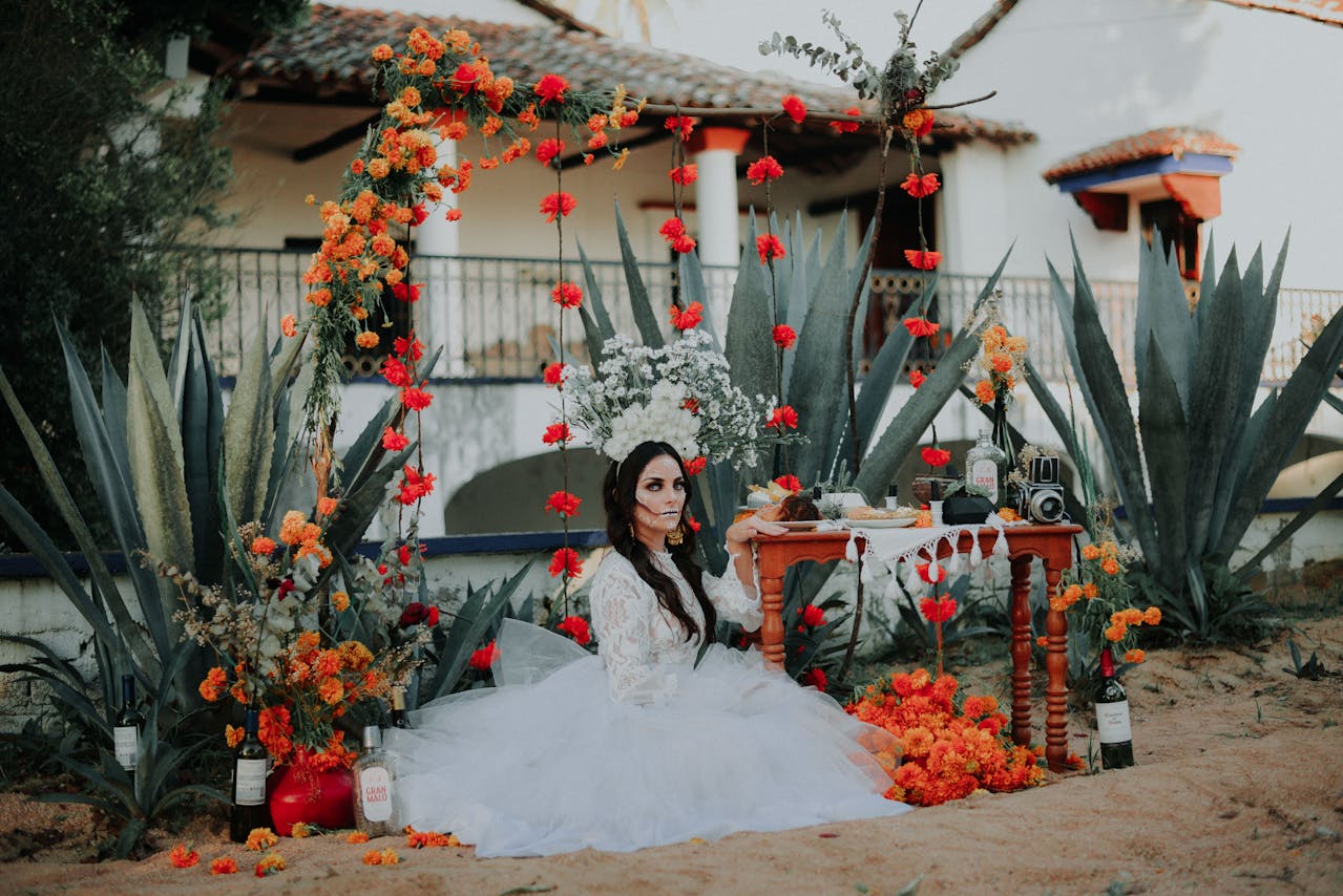 Decoración de boda Halloween