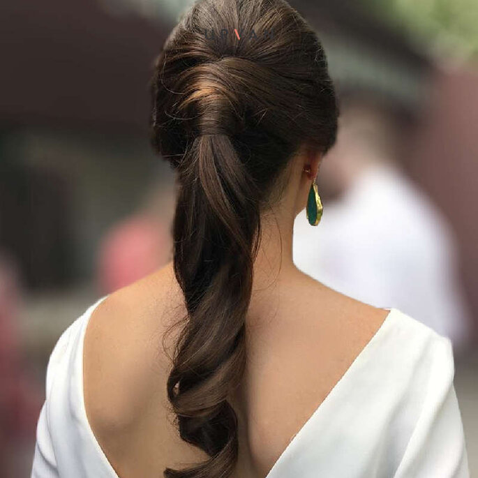 Peinados para novias con el pelo largo